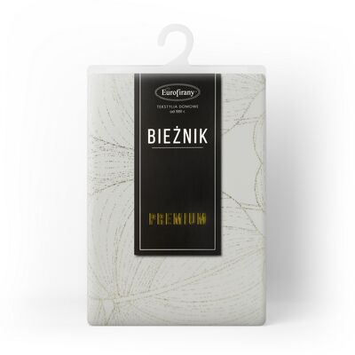 Bieżnik dekoracyjny Blink 16 35 x 140 cm biały