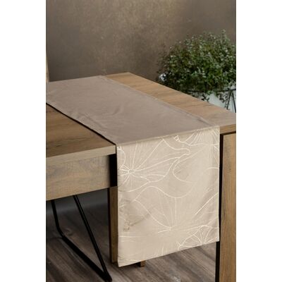 Bieżnik dekoracyjny Blink 35 x 140 cm beżowy