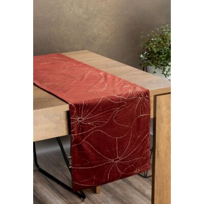 Bieżnik dekoracyjny Blink 35 x 140 cm ceglany