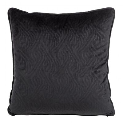 Poszewka dekoracyjna Lili 40 x 40 cm czarna