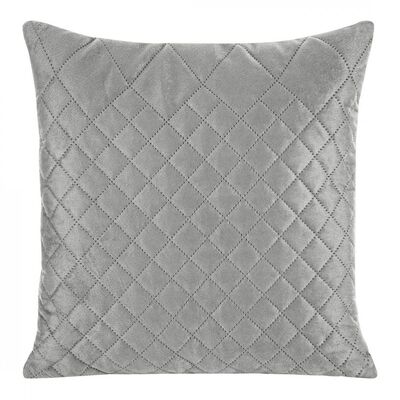 Poszewka dekoracyjna D91 Luiz 3, 40 x 40 cm srebrna