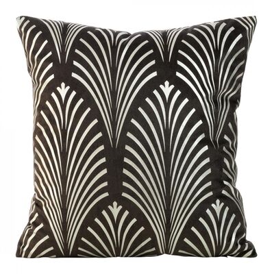 Poszewka dekoracyjna Blink 27, 45 x 45 cm czarna