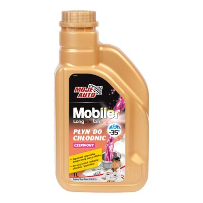 Płyn do chłodnic samochodowych czerwony 1 l Mobiler