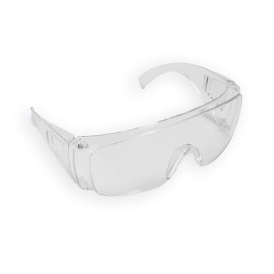 Okulary ochronne poliwęglan białe BH1050 DEDRA