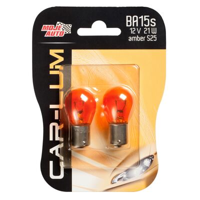 Żarówka BAUI5S 12 V 21 W AMBER - 2 sztuki