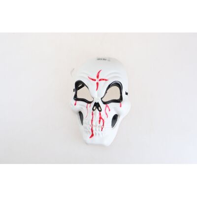 Maska Halloween czaszka 27 cm