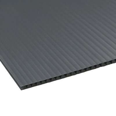 Polipropylen kanalikowy 3 mm 1000 x 2000 antracyt