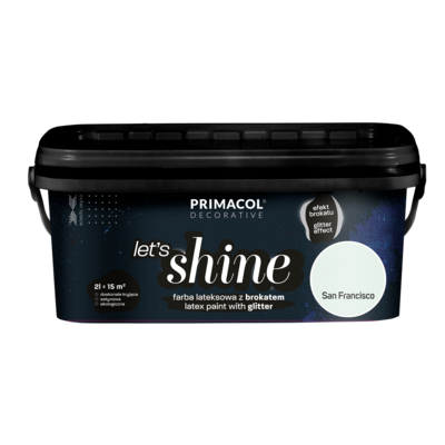 Farba dekoracyjna Primacol Let's shine 2 l San Francisco