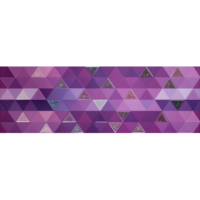 Dekoracja ceramiczna Opp! Multicolor Violet 90 x 30 cm