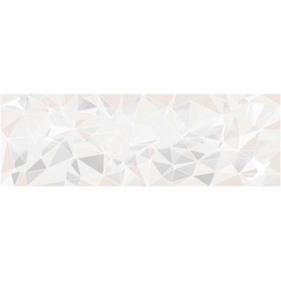 Dekoracja ceramiczna Opp! Origami White 90 x 30 cm