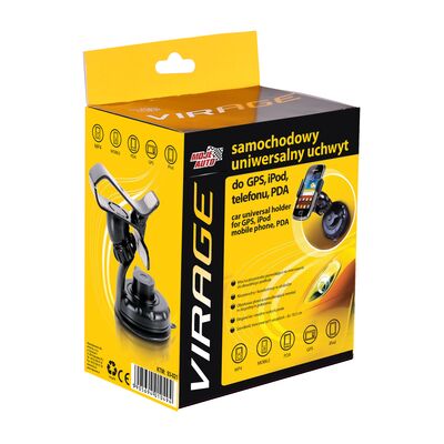 Uchwyt samochodowy do GPS, iPod, telefonu, PDA uniwersalny Moje Auto VIRAGE