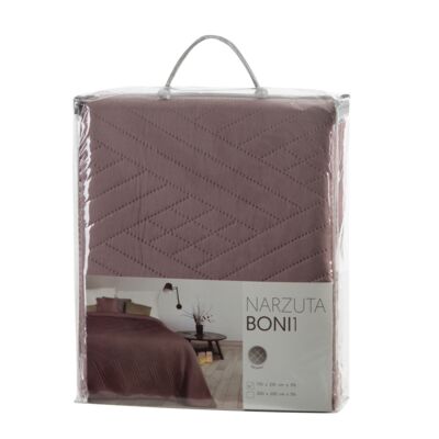 Narzuta BONI/1 170 x 210 cm pudrowy róż