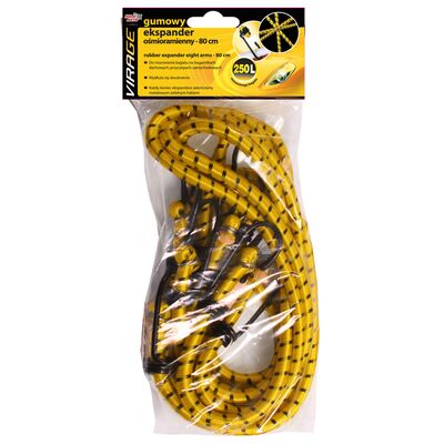 Ekspander gumowy ośmioramienny 80 cm Moje Auto VIRAGE