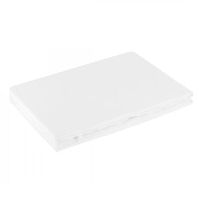 Prześcieradło z gumką NOVA3 160 x 200+30 cm biały