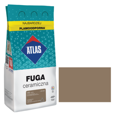 Fuga ceramiczna 120 toffi alubag 5 kg ATLAS