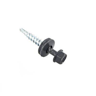 Wkręt farmerski szary RAL 8017 4,8 x 35 ANDPOL