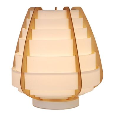 Lampa stołowa NAGOJA 1 x 40 W E27 beżowy