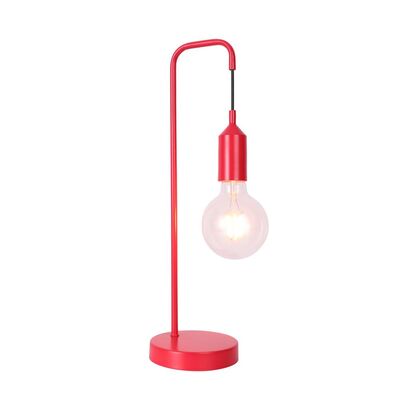 Lampa stołowa LAREN 1 x 40 W E27 czerwony