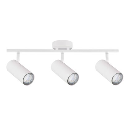 Lampa sufitowa COLLY biały 3 x 15 W GU10 klosz biały