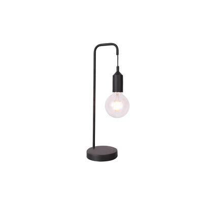 Lampa stołowa LAREN 1 x 40 W E27 czarny