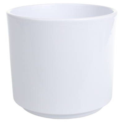 Osłonka ceramiczna 440 9 cm biała