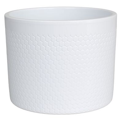 Osłonka ceramiczna 417 28 cm biała