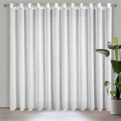 Firana na przelotkach MARGO 300 x 250 cm biały