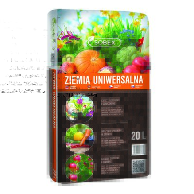Ziemia ogrodowa uniwersalna 20 l SOBEX