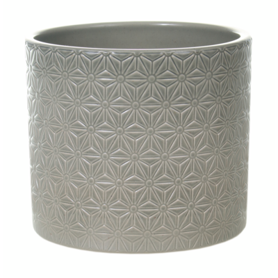 Osłonka ceramiczna CYLINDER 415 11 cm ciemny zielony lazur