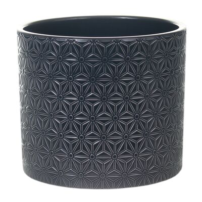 Osłonka ceramiczna CYLINDER 415 11 cm granit lazur