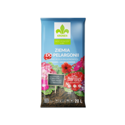 Ziemia do pelargonii 20 l KRONEN