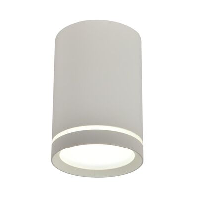 Lampa sufitowa TUBA 1 x 15 W GU10 6,8 x 10 cm biały mat