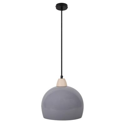 Lampa wisząca MONROE 1 x 60 W E27 szary