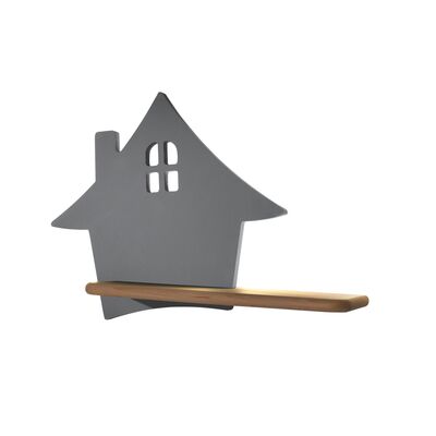 Kinkiet HOUSE 4 W LED KL IQ KIDS szary