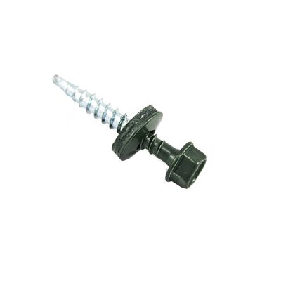 Wkręt farmerski zielony RAL 8017 4,8 x 35 ANDPOL