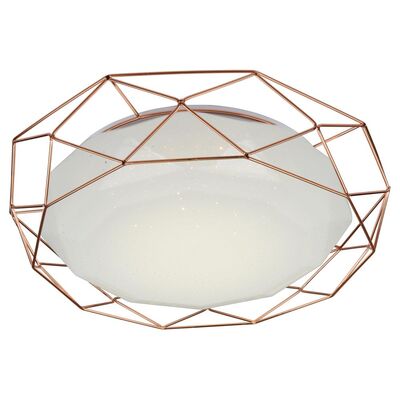 Plafon SVEN43 24 W LED złoty