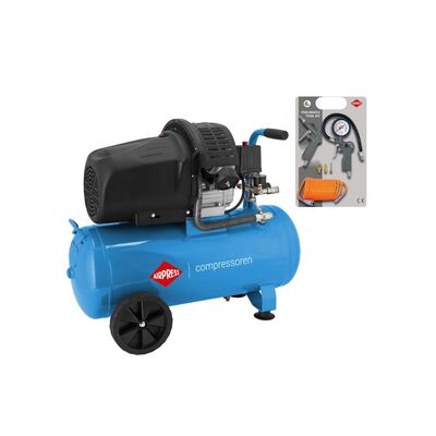 Kompresor olejowy HL425-50 Airpress + kit dłutłokowy