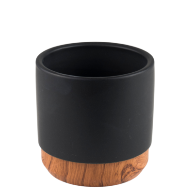 Osłonka ceramiczna MADERA czarna
