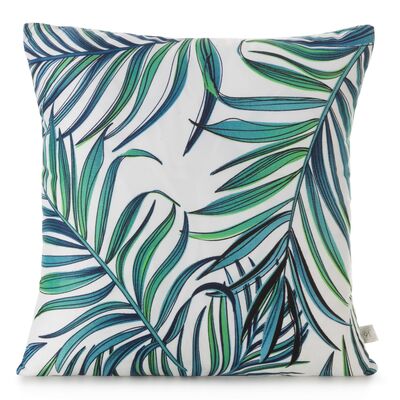 Poszewka dekoracyjna PALMS 40 x 40 cm biały