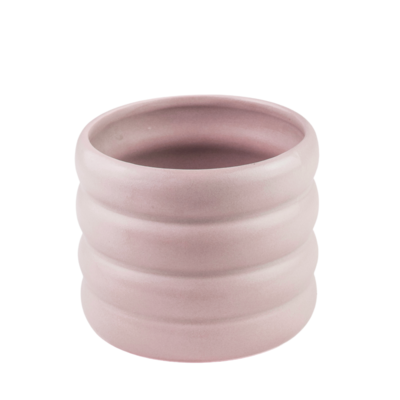Osłonka ceramiczna GLOBO różowa 11 cm DHG