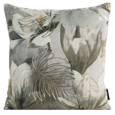 Poszewka dekoracyjna SANDY 40 x 40 cm stalowo-srebrna