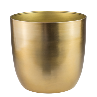 Osłonka metalowa ALANO złota 20 cm DHG