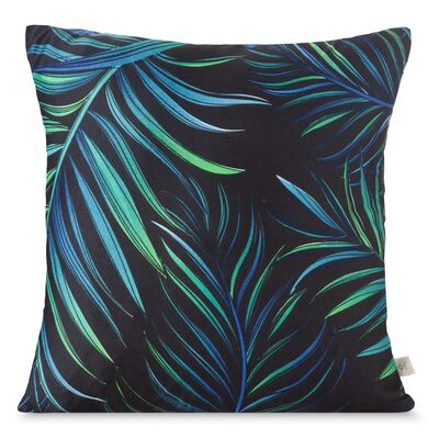 Poszewka dekoracyjna PALMS 40 x 40 cm czarny