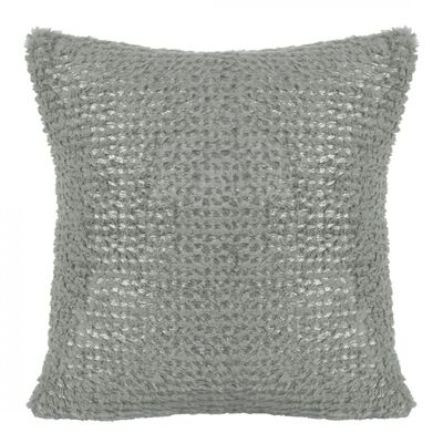 Poszewka dekoracyjna D91 HAVANA 40 x 40 cm popielato-srebrna