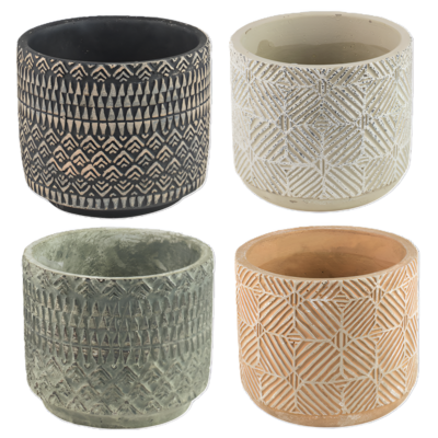 Osłonka ceramiczna KJELD MINI 8 cm DHG mix kolorów