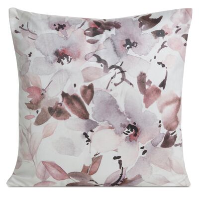 Poszewka dekoracyjna D91 POWDERY 40 x 40 cm biało-różowa
