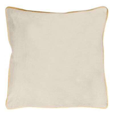 Poszewka dekoracyjna BUTT 45 x 45 cm kremowa