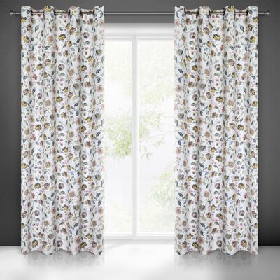Zasłona gotowa na przelotkach KRISTAL 250 x 140 cm wielokolorowy