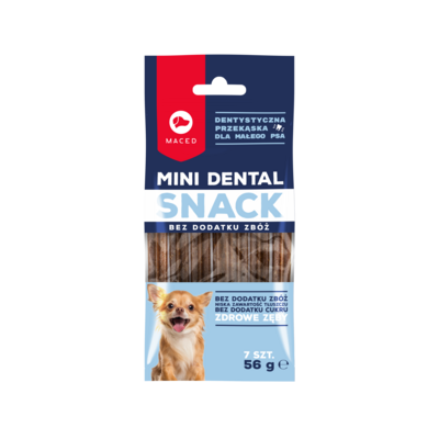 Przysmak dla psa mini dental snack bez dodatku zbóż 56 g