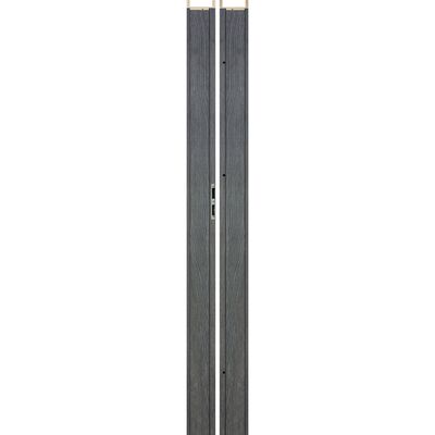 Baza ościeżnicy regulowanej grafit 80 - 100 cm lewy